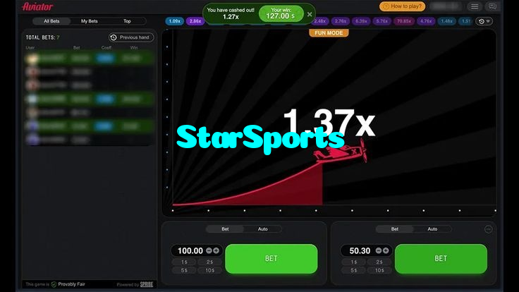 StarSports خوش آمدید بونس +600% پیشکش موبائل ایپ کے پروموشن سیکشن میں دکھائی دیتی ہے۔