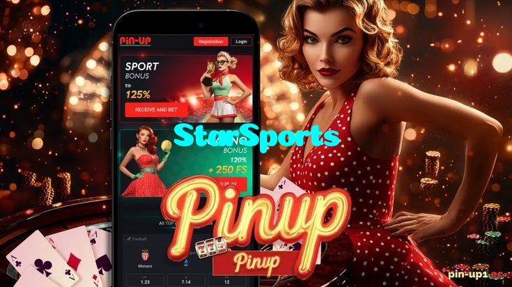 StarSports casino presented on mobile device in Pakistan with slots and live games