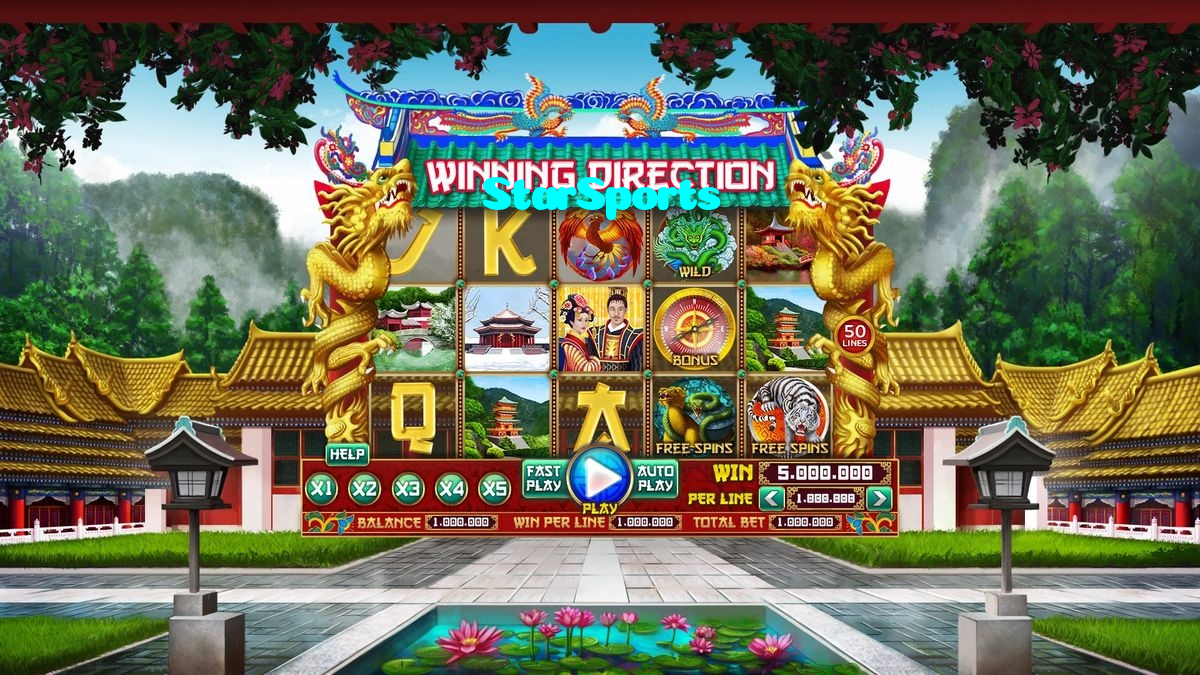 StarSports casino presented on mobile device in Pakistan with slots and live games